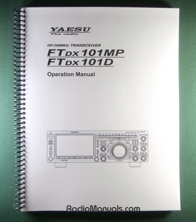 Yaesu FTdx101MP / FTdx101D Operation Manual - Click Image to Close